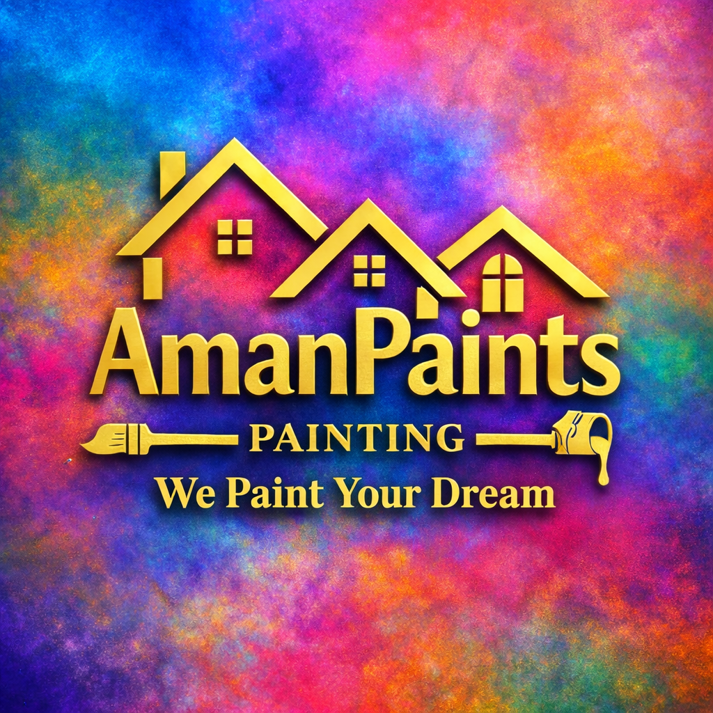 AMAN PAINTS logo